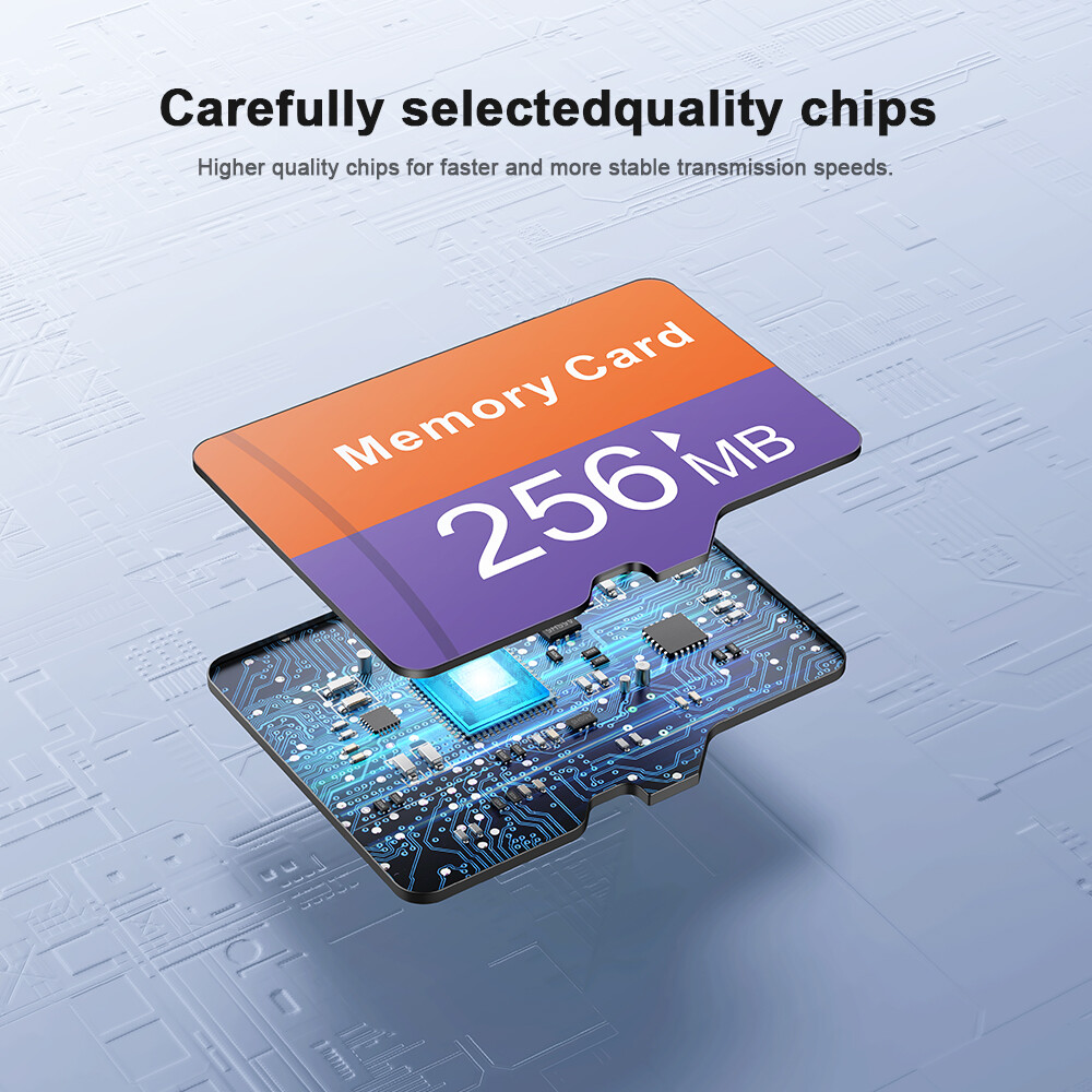 Micro SD Card Flash Memory Card 256MB LOT
