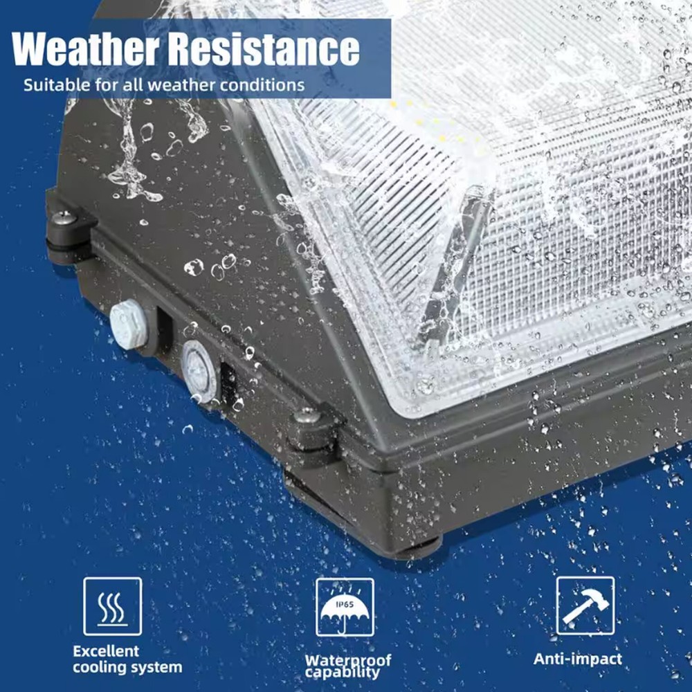 Wall Pack Lights Outdoor LED, LED Wall Pack Daylight 5000K Daylight White 4 Pack