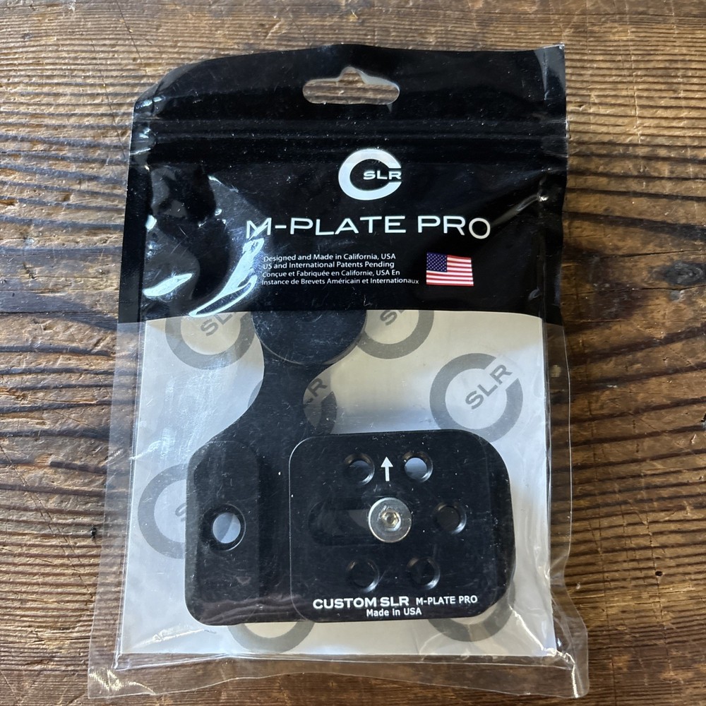 Custom SLR M-Plate Pro MLTPL8 Universal Tripod Plate System