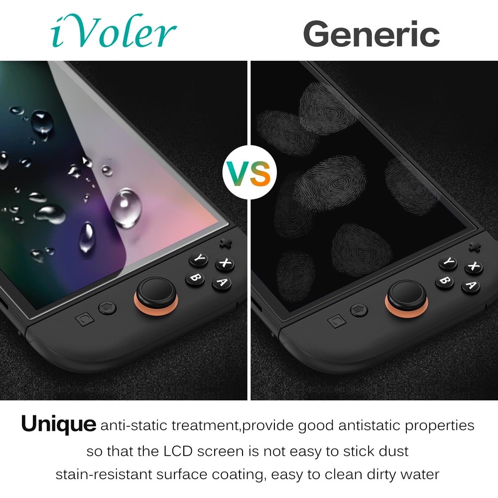 4-pack Tempered Glass Screen Protector for Nintendo Switch 2 w Alignment Frame