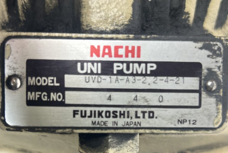 NACHI UNI PUMP UVD-1A-A3-2.2-4-21