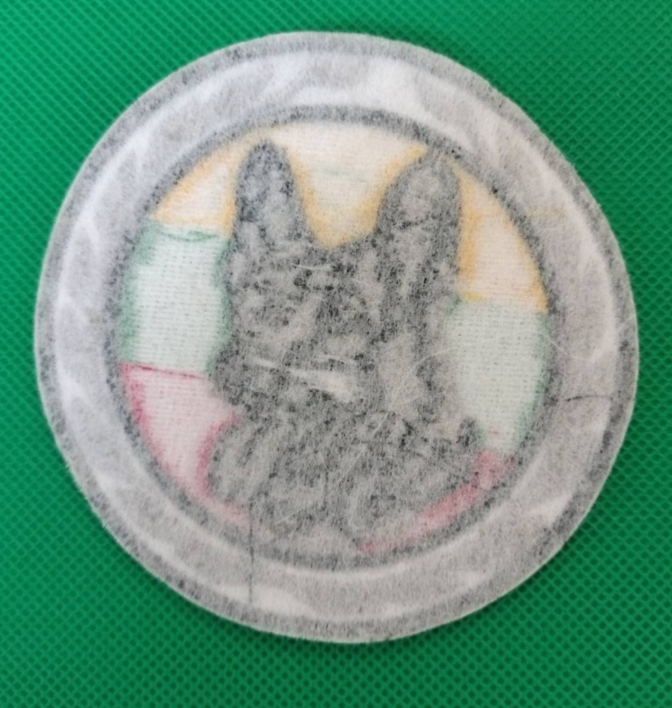 LITHUANIA POLICE PATCH K-9 CANINE K9