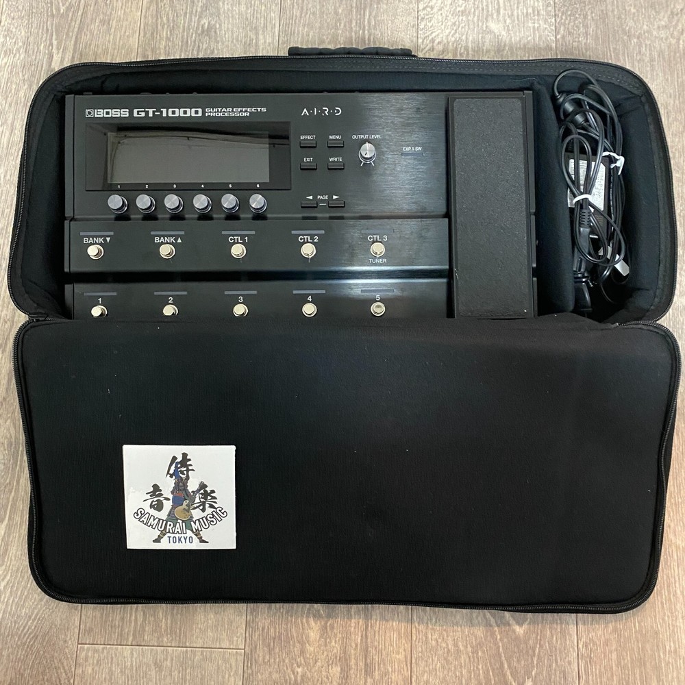 Boss GT-1000 Guitar Effects Processor Multi-Effects Pedal ※With / Adapter & Case