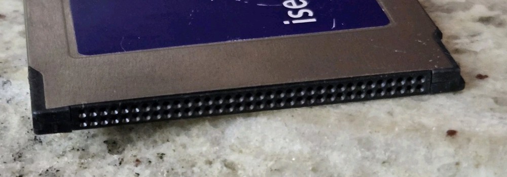 CENTENNIAL TECHNOLOGIES PM24560 PCMCIA FLASH 8 MBYTE MEMORY CARD TESTED