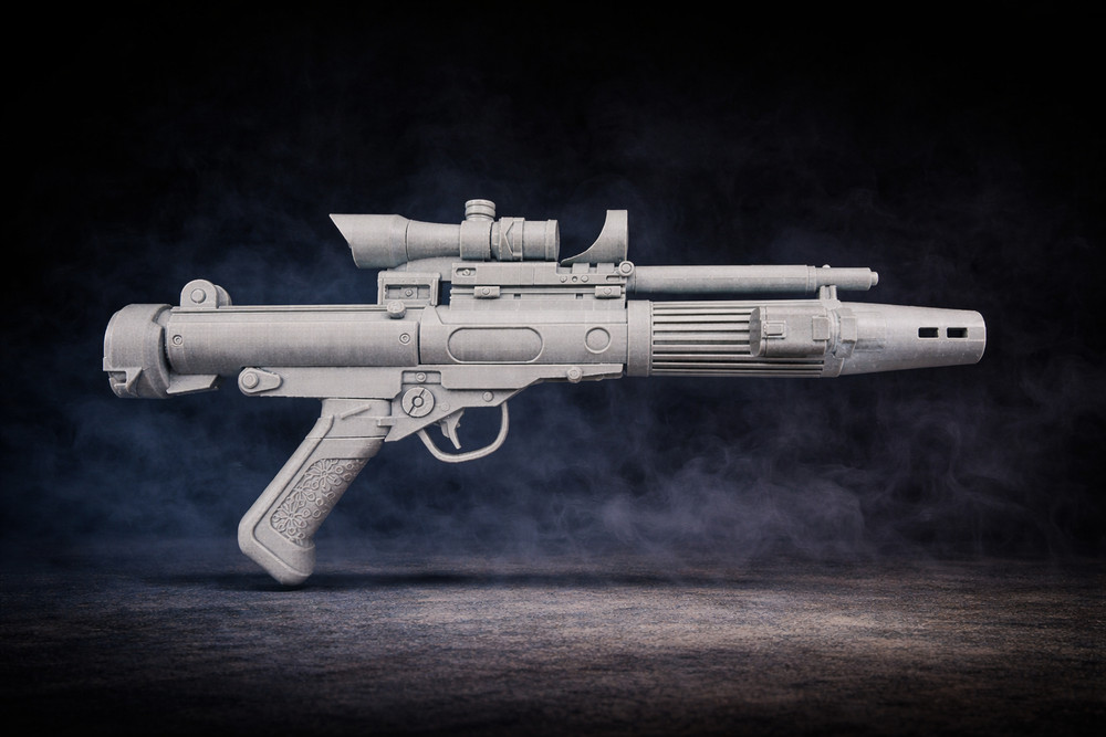 DH-17 Blaster Prop – Star Wars Inspired – Fully Assembled