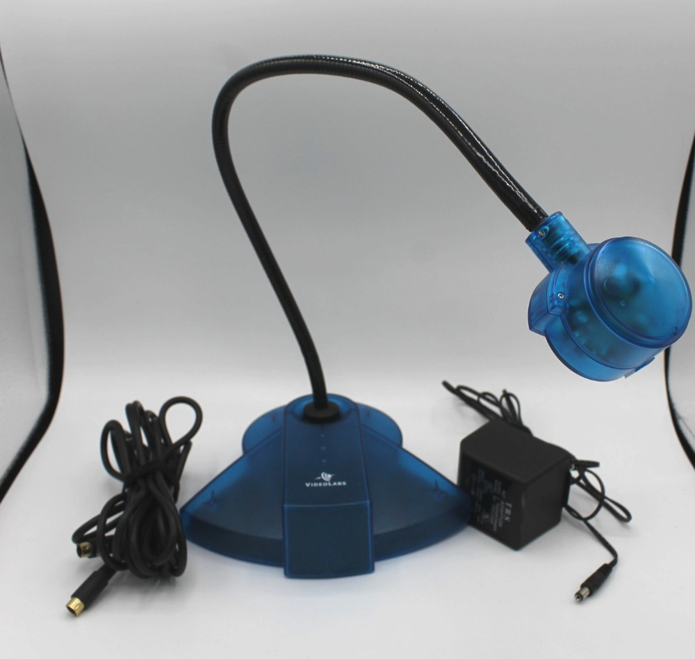 VideoLabs FlexCam iCam - Translucent Blue Document Camera *Untested*