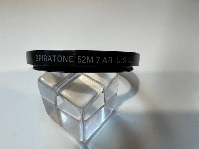 Spiratone 52M 7 AR Camera Step Down Ring