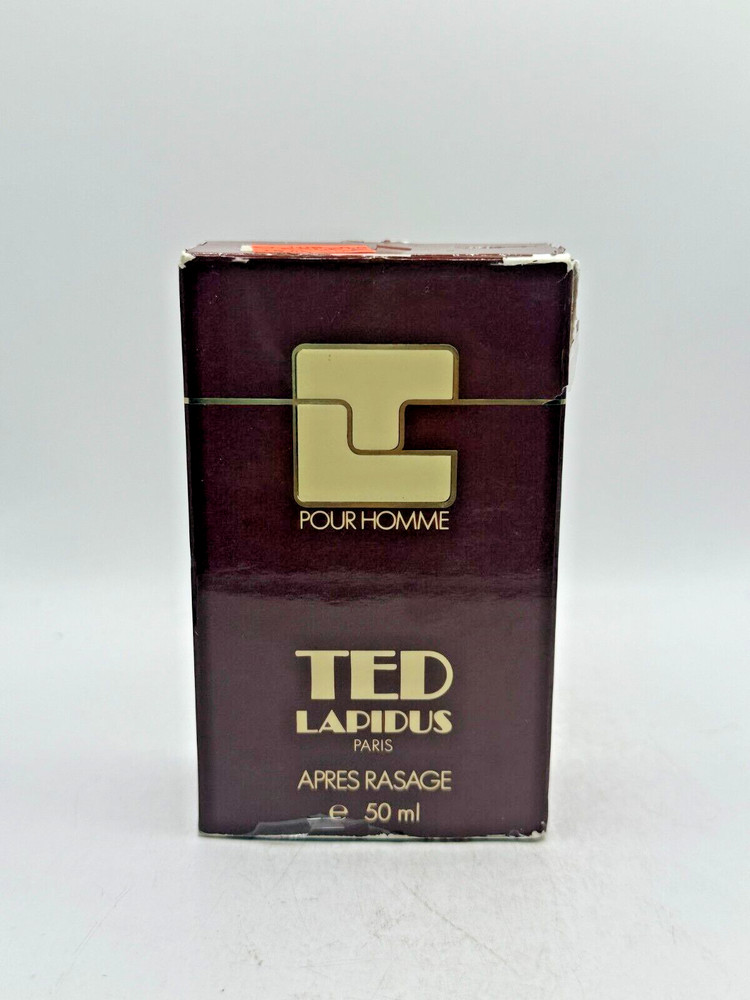 TED LAPIDUS 50ML AFTERSHAVE SPLASH CODE-CX2B (NEW WITH BOX)