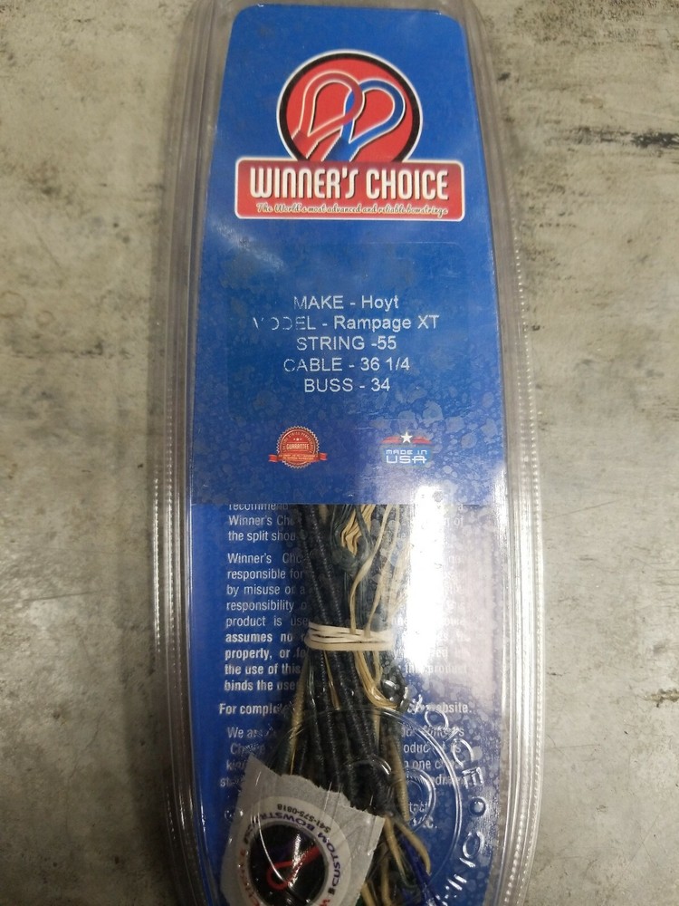 Winners Choice String & Cable for hoyt rampage xt 55 36 1/4 34