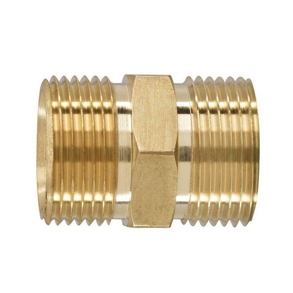 Solid Brass Pressure Washer M22 15mm X M22 15mmHose Connector Replacements