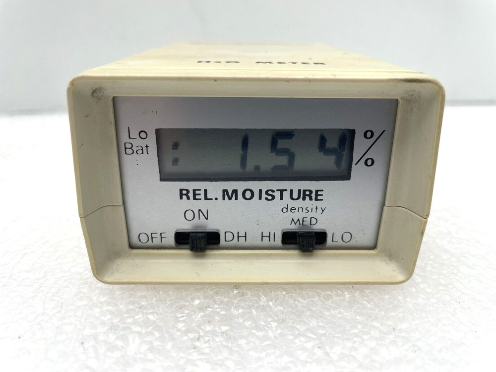 NDT H20 METER JAMES INSTRUMENTS NON DESTRUCTIVE TESTING SYSTEMS TESTED WORKING