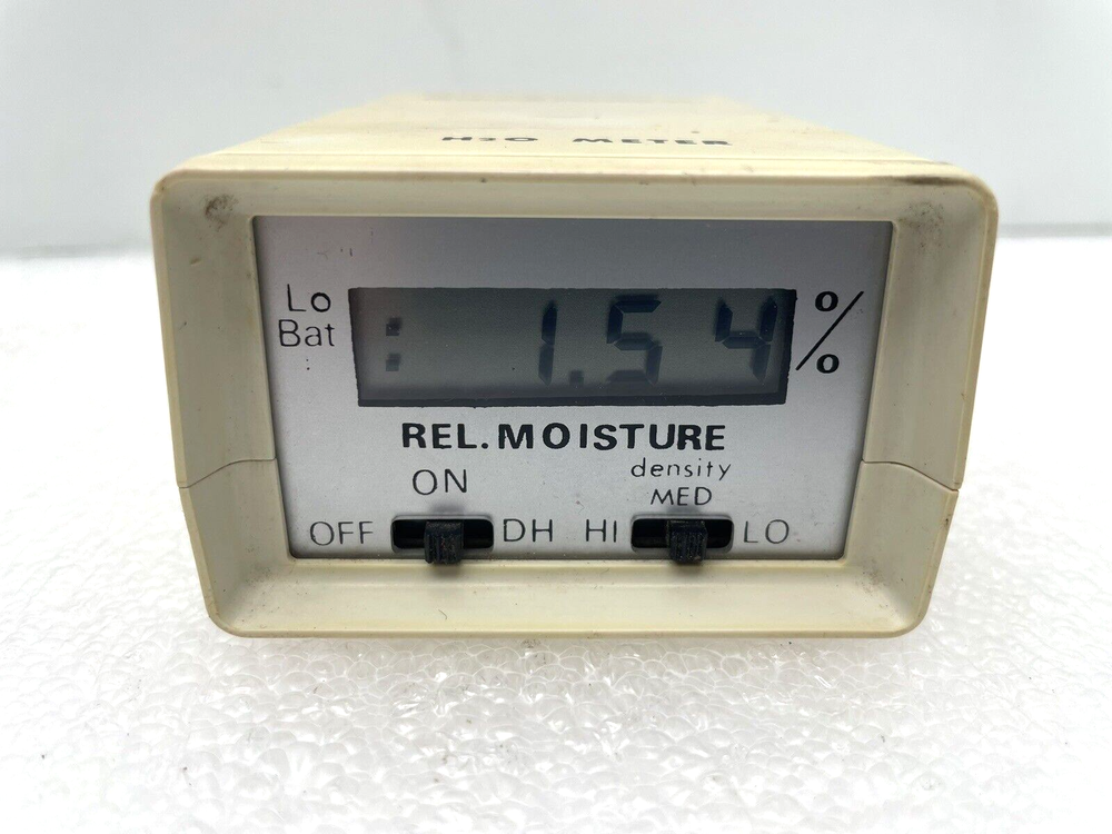 NDT H20 METER JAMES INSTRUMENTS NON DESTRUCTIVE TESTING SYSTEMS TESTED WORKING