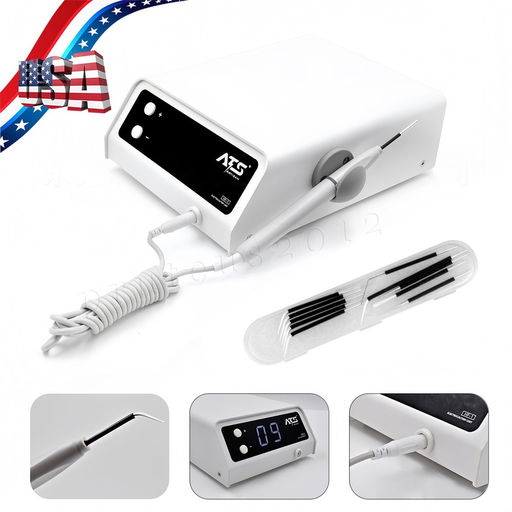 Electro Electrosurgery Unit Machine High Frequency Electric 9pcs Tips Dental