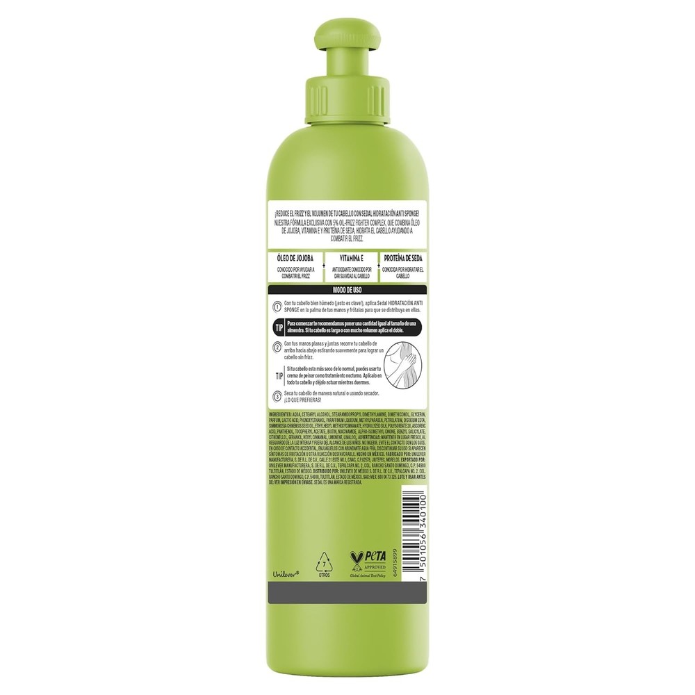 Sedal Anti Sponge with Hydracate Complex Combing Cream 300 ml