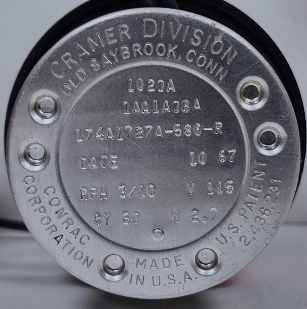 Cramer 635 5 Digit Time Totalizer