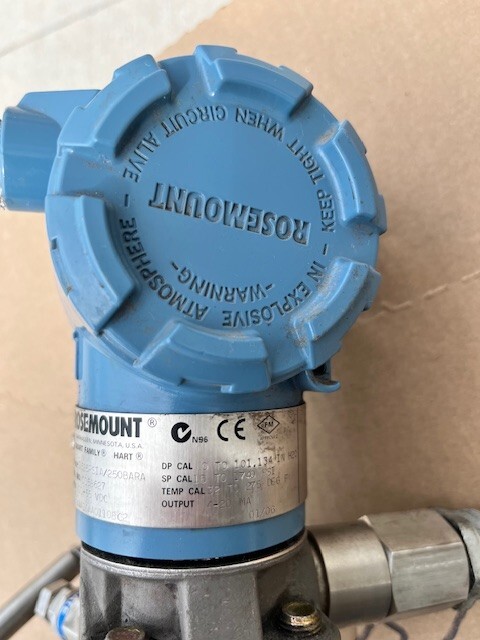 Rosemount 3095MA24AAA10AA0110BC2 Multivariable Mass Flow Transmitter Hart Smart