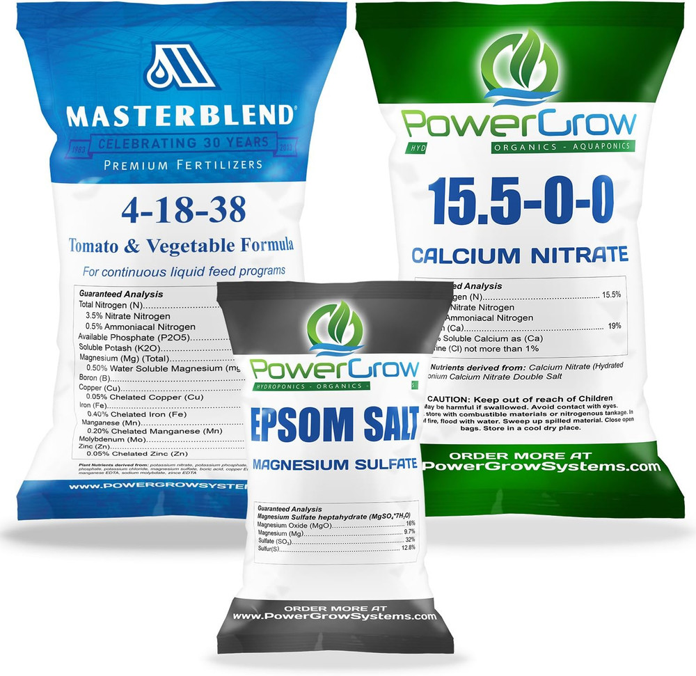 4-18-38 Complete Combo Kit Fertilizer Bulk (2.5 Pound Kit)