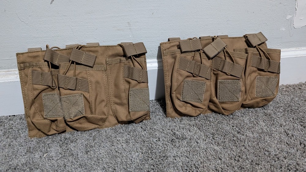 Tan Molle Ammo Pouches