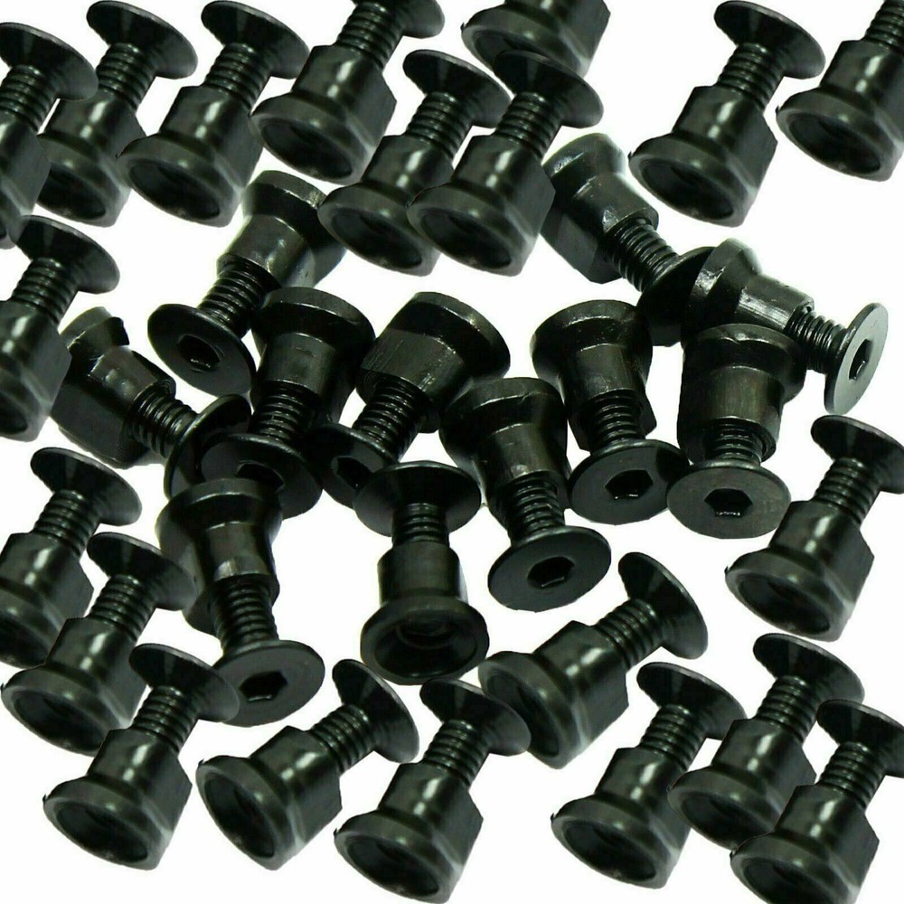 50 Pack KeyMod Screw and Nut Replacement Set for Rail Sections - with Wrench