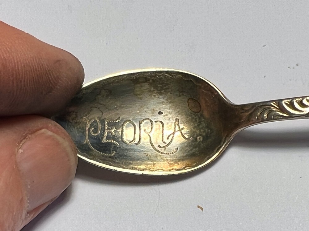 Rogers & Hamilton Souvenir Spoon Peroria