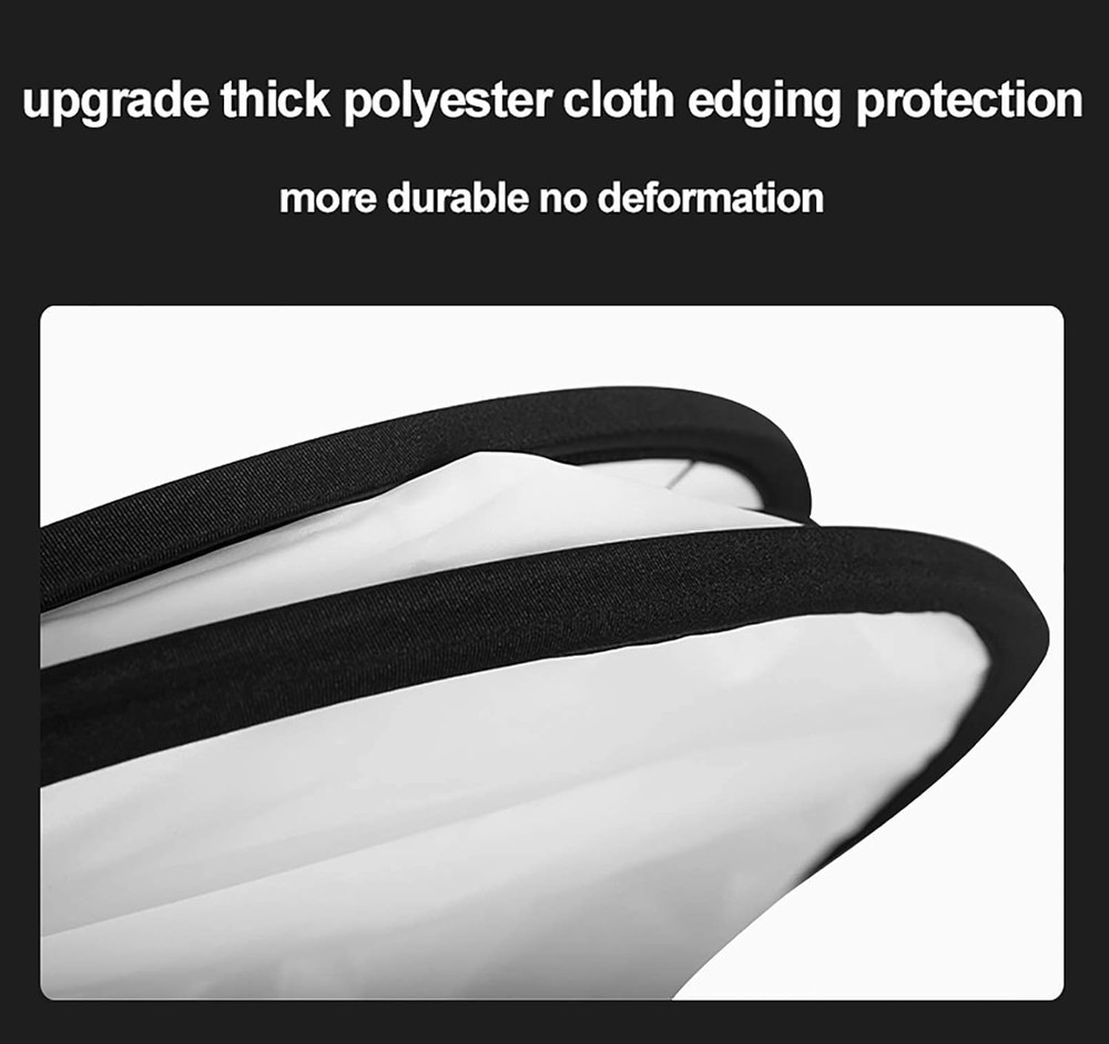 Soft White Diffuser Foldable Light Diffuser Light Diffusion Panel with Carry Bag