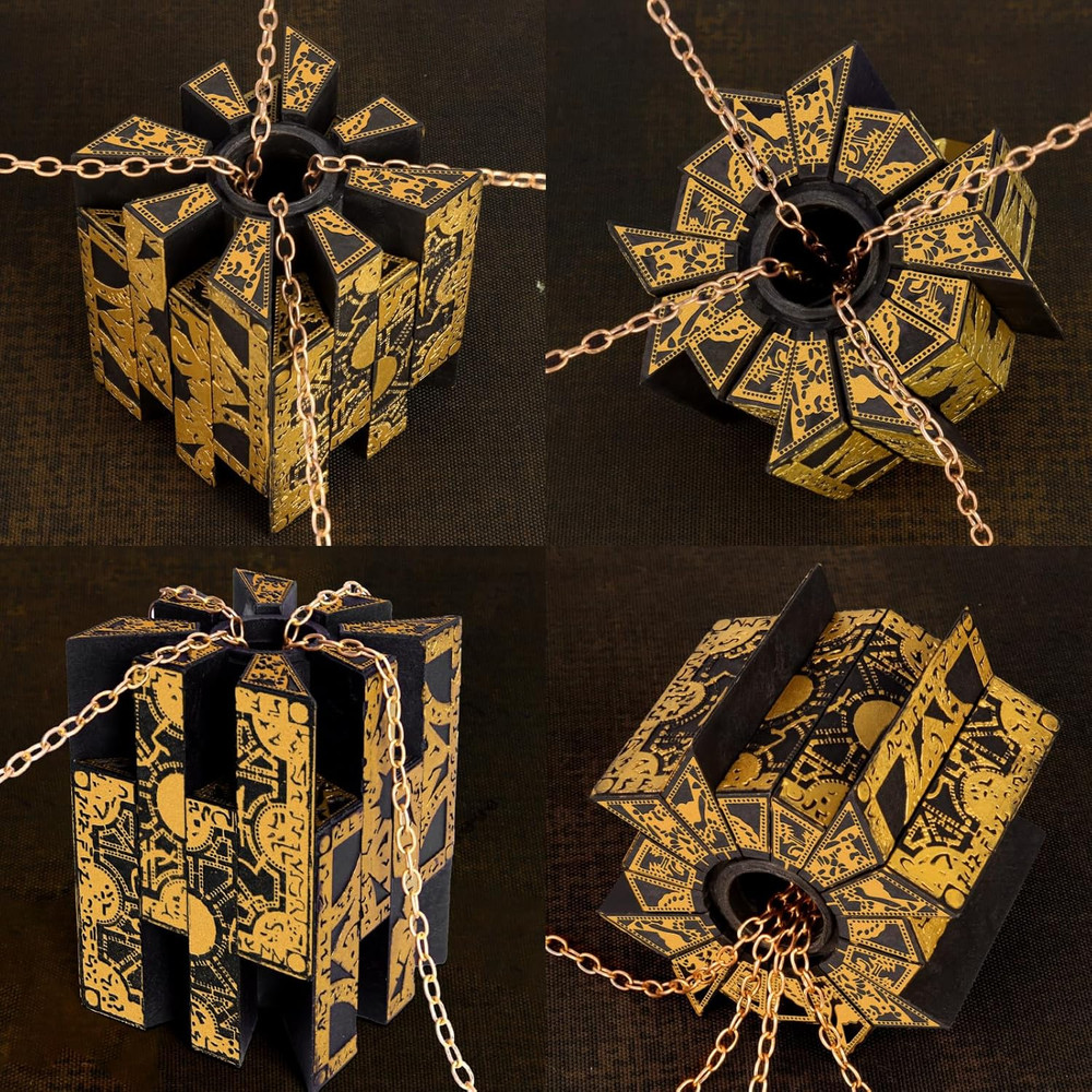 Hellraiser Puzzle Box - Accurate Lament Configuration with Functional Mechanical