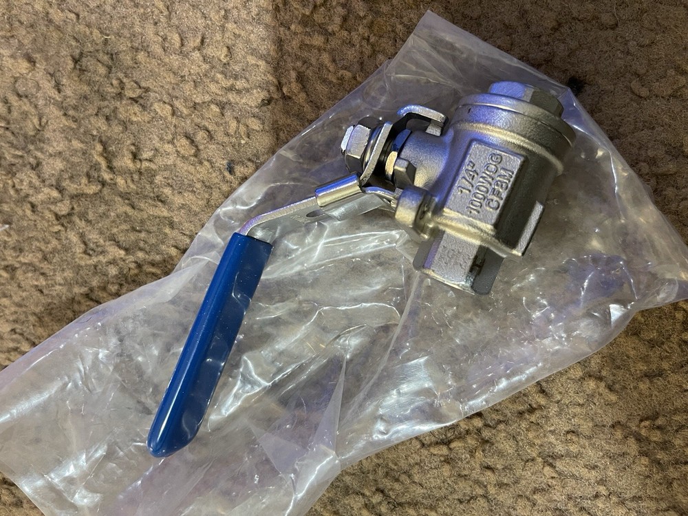 Powell 1/4” 1000WOG CF8M