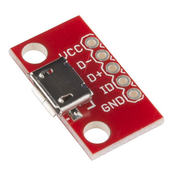 [3DMakerWorld] SparkFun microB USB Breakout