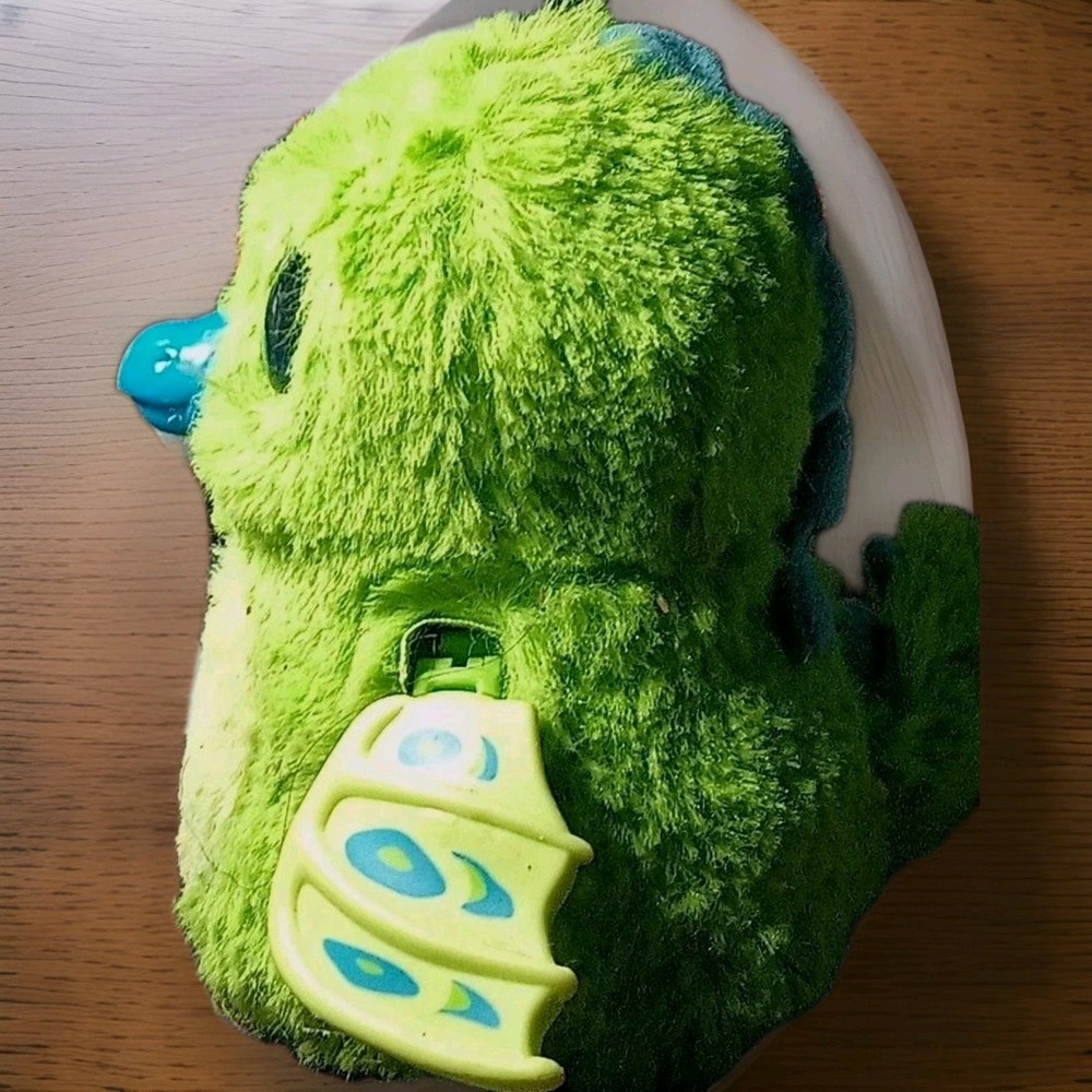 Spin Master Hatchimals Draggle Green 5" Interactive Toy UNTESTED