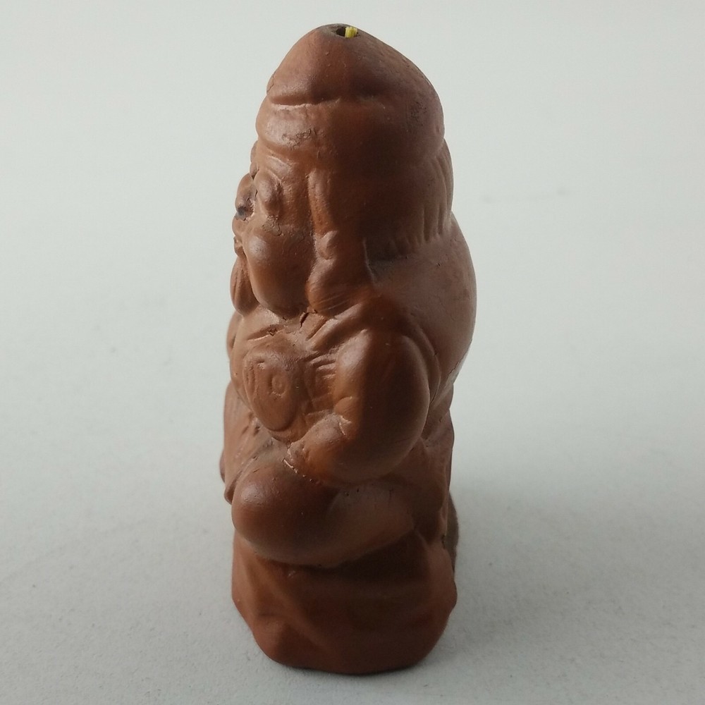 Smiling Buddha Ceramic Incense Burner