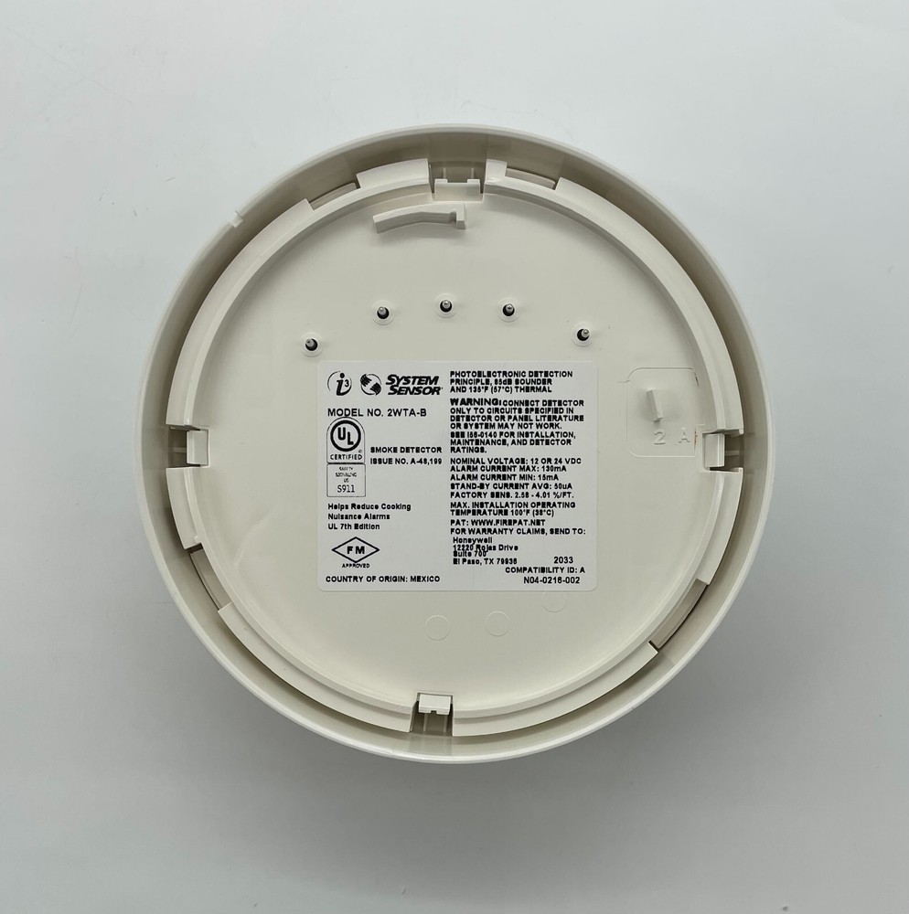 System Sensor 2WTA-B | Same Day Shipping (SEALED)