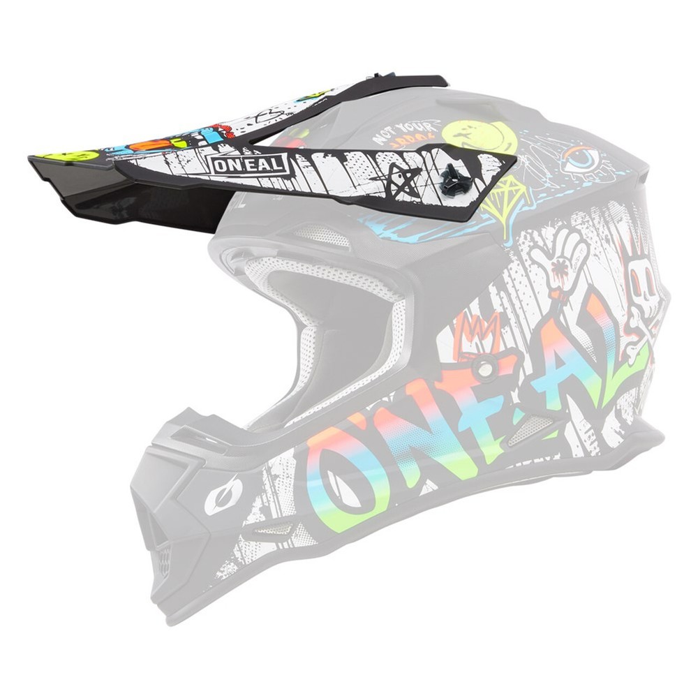 O'Neal Youth 2 Series Rancid Replacement Visor - Multi