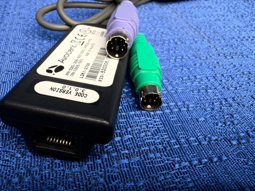 Avocent AVRIQ-PS2 KVM Server Interface Cable Adapter PS2 Module 520-306-507