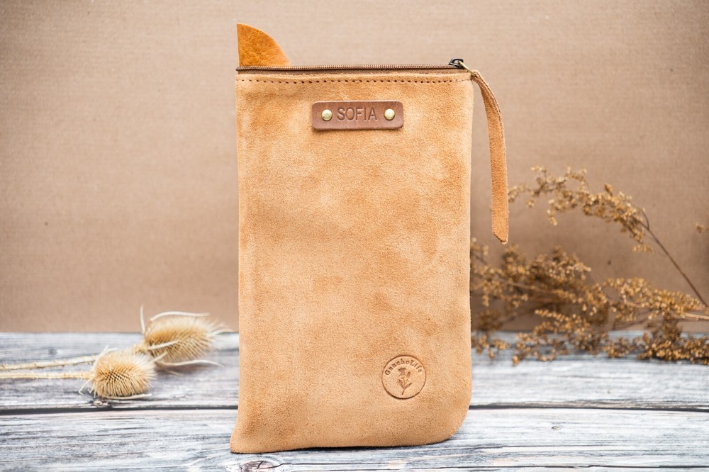 Yerba Mate Container, Mate Gourd Leather Accessory