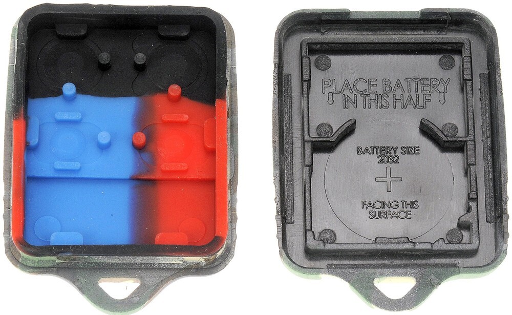 Dorman 13607GNC Keyless Remote Case Replacement Green Camouflage