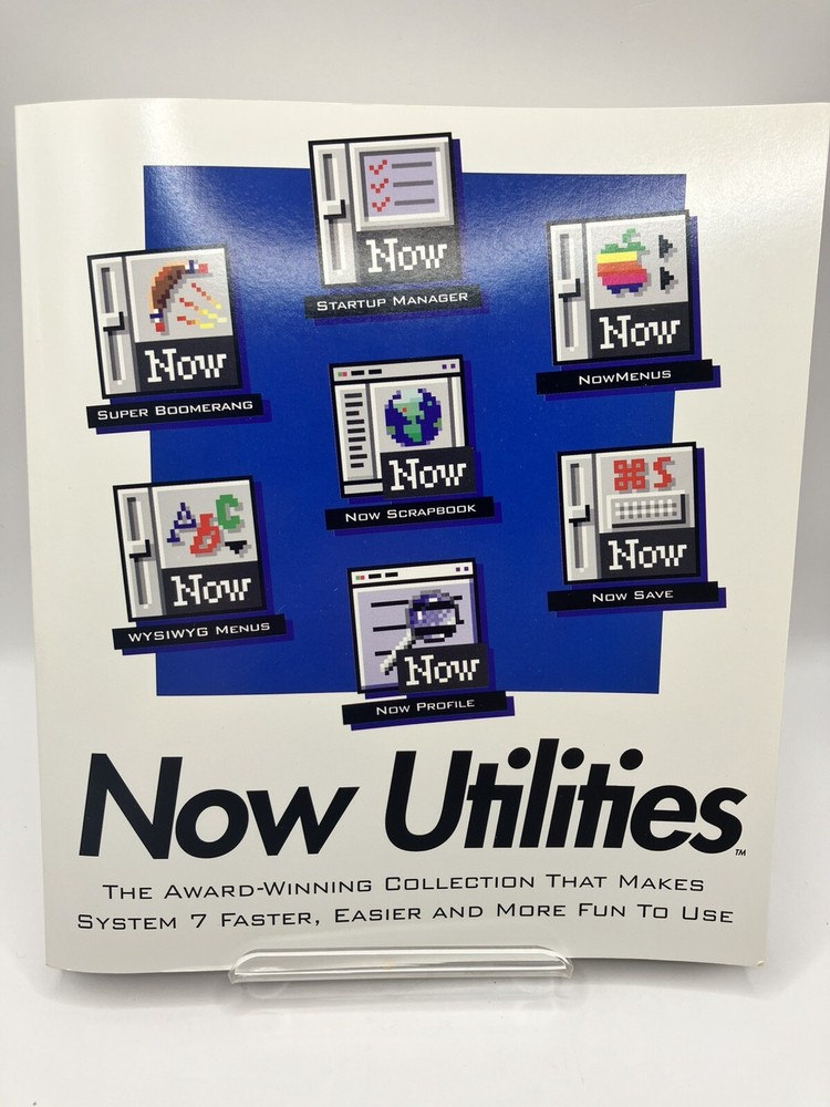 Now Utilities Award-Winning Collection that makes System 7 Faster