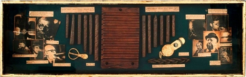 Cigar Shadow Box Memorabilia