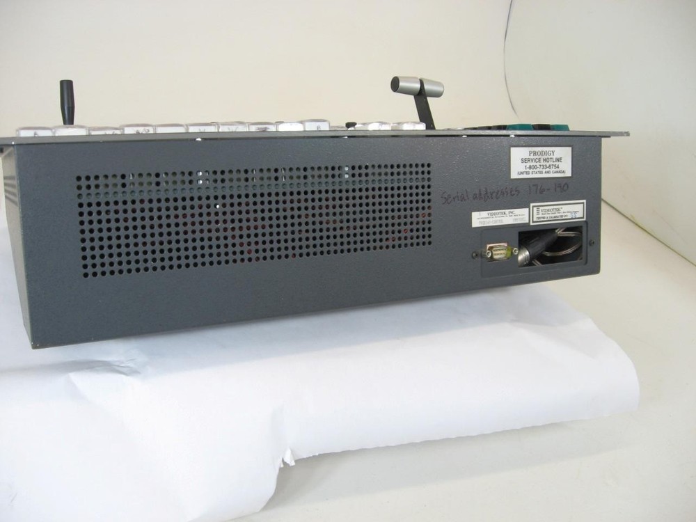 VideoTek Prodigy Control Unit 9970052 Video Editing Controller