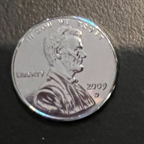 2009 D Penny Silver Lincoln Commemorative 1 Cent Uncirculated