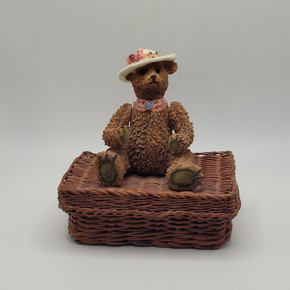 “Sugar” Bear sewing box ~ MYOB ~ Avon ~ 1999