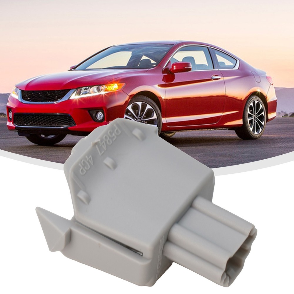 Quick Installation License Plate Light Socket for For Accord Gray ABS