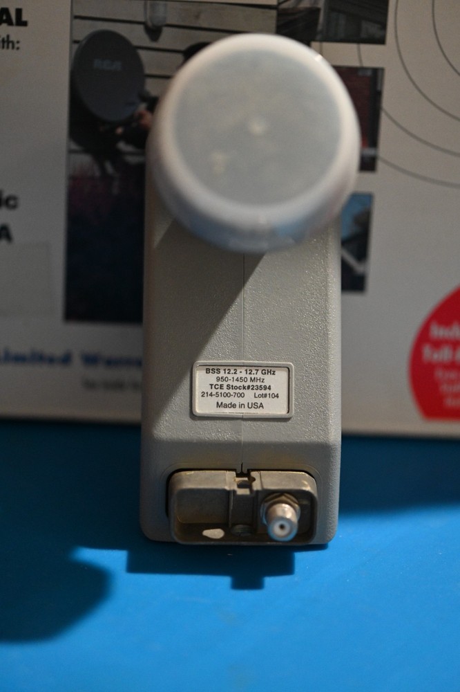 Satellite Dish SINGLE OUTPUT LNBF 214-5100-700