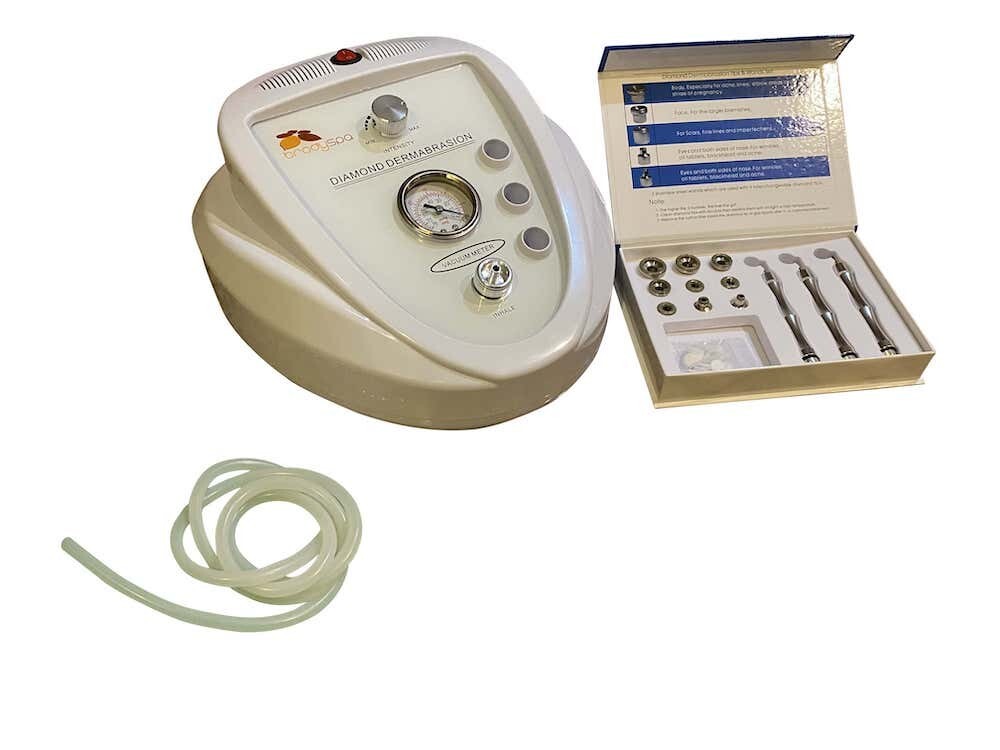 Brody Spa Microdermabrasion Machine with 9 Diamond Tips & 3 Wands