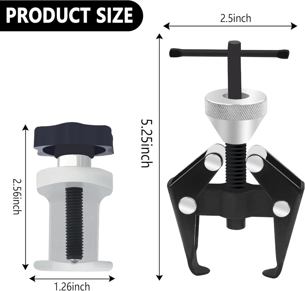 Windshield Wiper Arm Removal Tool Kit,Professional Bearing Puller & Battery Term