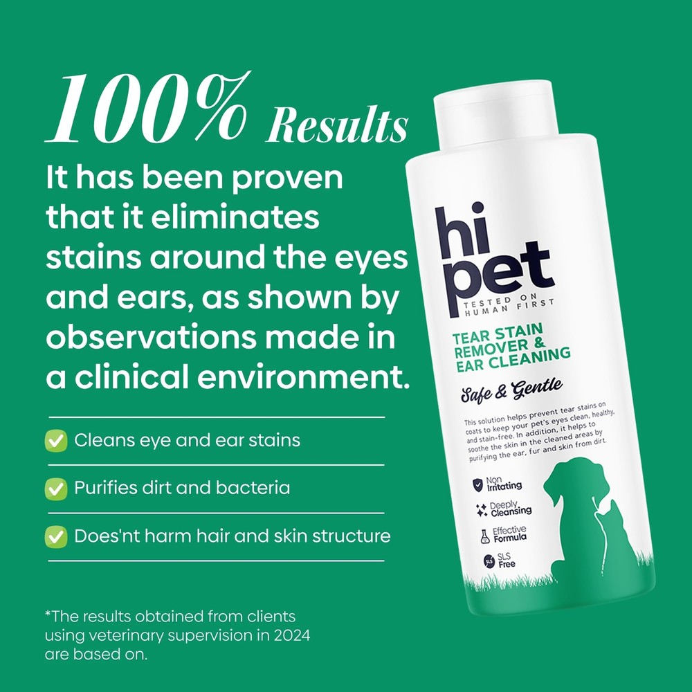 Hipet Tear Ear Cleaning Solution 120 ml