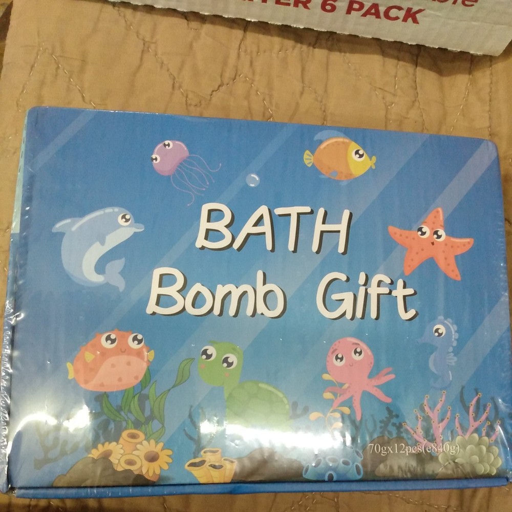 Bath Bombs  Fizzy Bubble Bath Gift Set, Bath Fizzies
