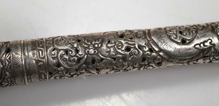 antique silver case