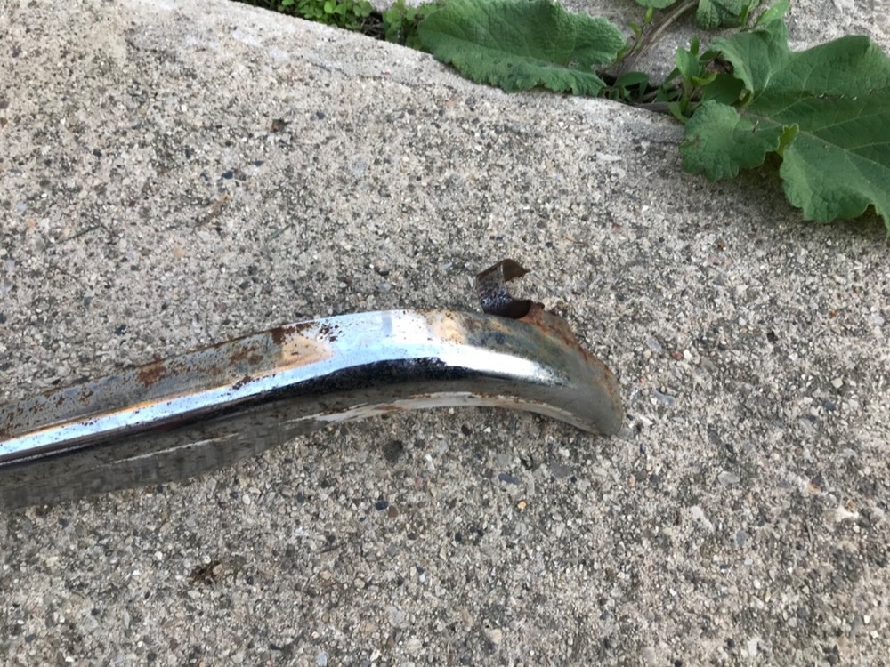 chrome space liner chain guard 1960s Era DECENT