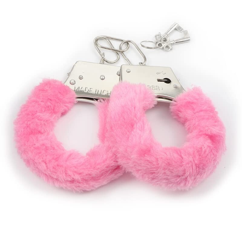 Double Lock restraints Handcuffs Professional Grade Multipurpose cuffs set