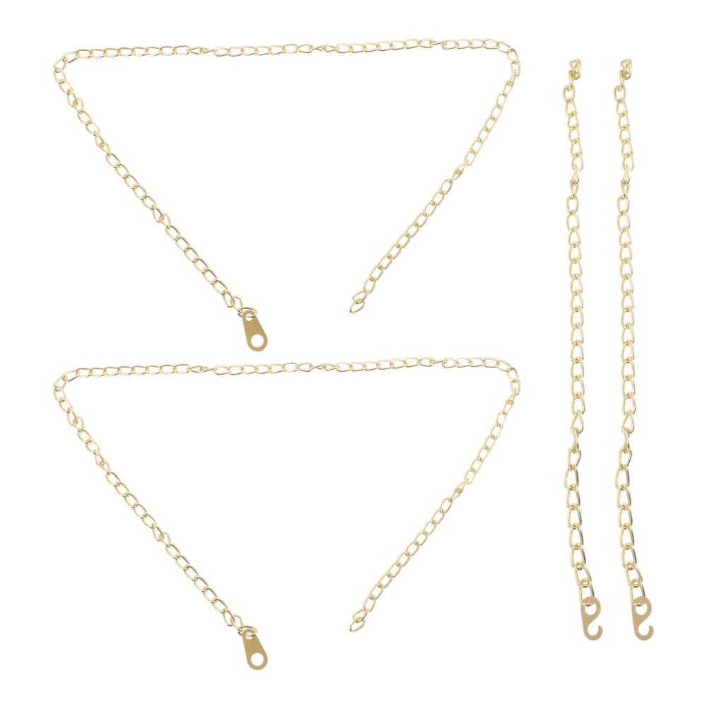 4 Pcs Decorative Hanging Chain Wall Clock Replacement Accessories